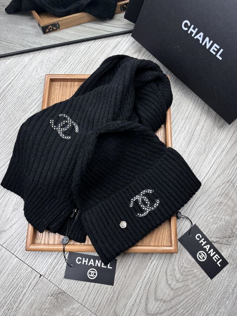 Chanel Caps Scarfs